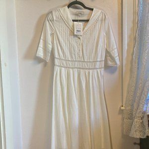 Simply Retro Fiona Cotton Midi Dress NWT